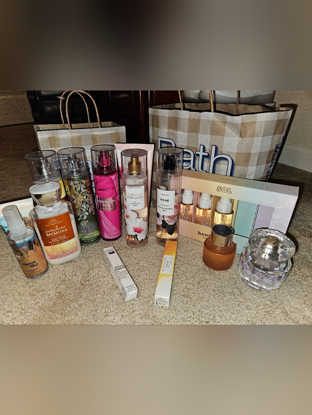 Bath & Body Works Hibiscus Paradise Fine Fragrance Mist - Pink